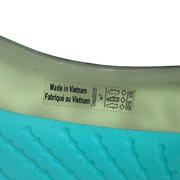 Crocs 203137 Rio Leopard Fade Ballet Flats Pointed Toe Animal Print Size 7 - Picture 3 of 10